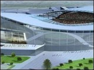 Maze stadium plan