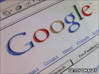 Google website - file
