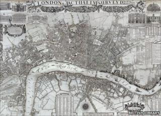 1682 London map