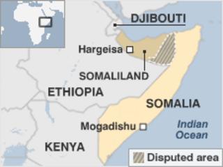 Map of Somaliland