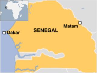 Senegal map