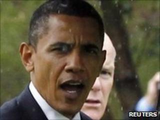 US President Barack Obama at G8 summit