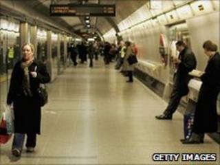 Tube passengers