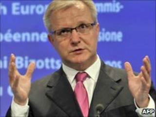 EU commissioner for Economic and Monetary Affairs Olli Rehn