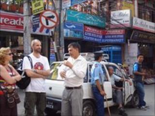 Thamel street