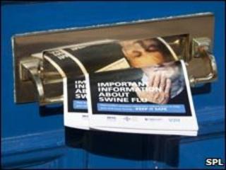 Swine flu leaflets