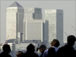 London's Canary Wharf