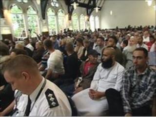 People at the meeting