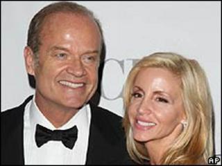 Kelsey Grammer with wife Camille