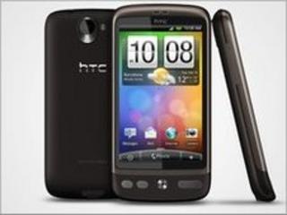HTC Desire phone