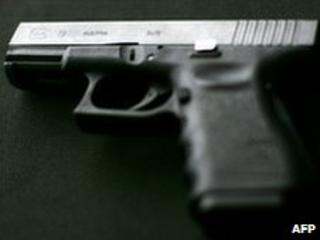 Glock 9mm pistol