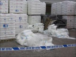 TS Ltd fallen pallets