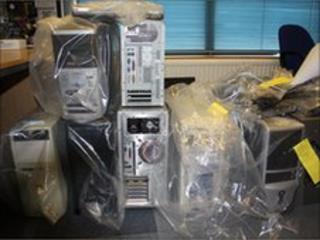Computers seized by Cambridgeshire Police