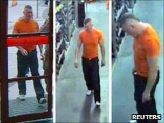 CCTV images of Raoul Moat