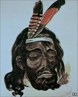 Period portrait of Yagan