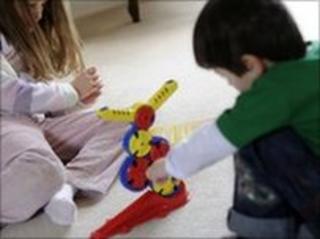 Children playing
