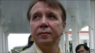 Russian pianist and conductor Mikhail Pletnev at Pattaya provincial court