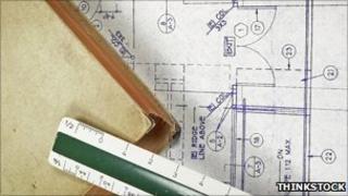 Blueprints (Stock photo)