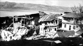 Earthquake in Chile, 1960