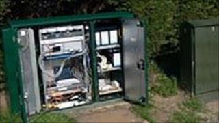 A street cabinet