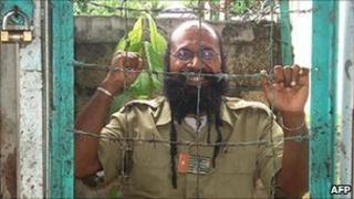Undated image of Filep Karma, released by Human Rights Watch on 23 June 2010