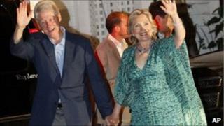 Bill and Hillary Clinton