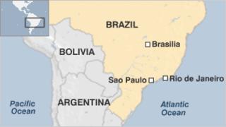 Brazil map