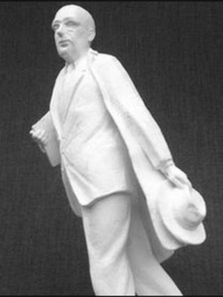 Model of Larkin sculpture