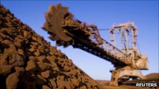 Rio Tinto iron ore mine in Western Australia