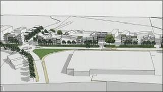 Architect's plan of development