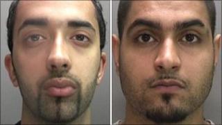Sukwinder Singh Sanghera and Jasbir Singh Takhar (pic: West Midlands Police)