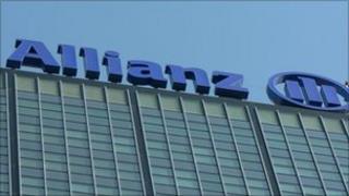 Allianz HQ building in Berlin