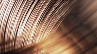 Uninsulated copper wire