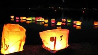 Lanterns on the Lake, at Coate Water