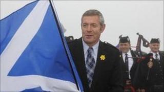 Former Scottish rugby captain Gavin Hastings