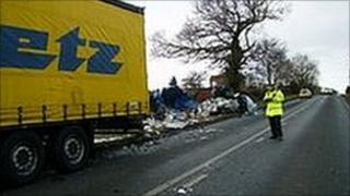 Scene of crash