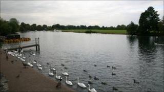 River Thames at Windsor in Berkshire