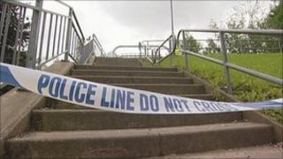Scene of shooting