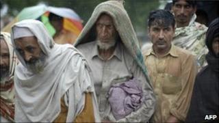 Pakistan flood victims