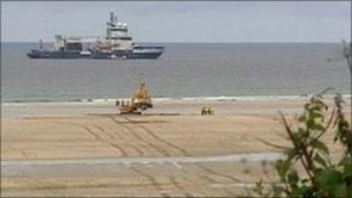 The Nordica off beach