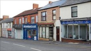 Shops on Victoria Road, Swindon