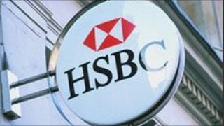 HSBC sign