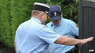 French gendarmes