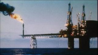 An oil rig