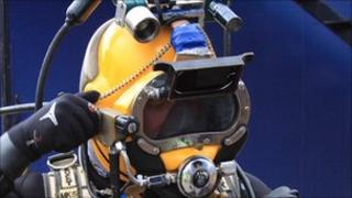 Diver. Pic: The Underwater Centre