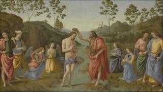 The painting from the Beaney gallery