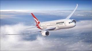 Qantas plane