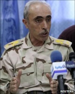 Iraq's army chief Babaker Zebari