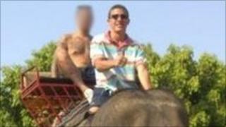Ryan Elley (at the front on a previous holiday)