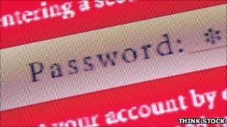 Password field, THINK STOCK